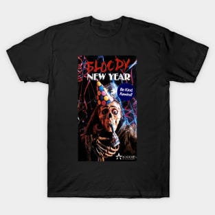 Bloody New Year VHS T-Shirt
